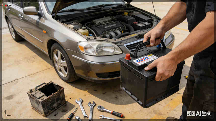 桑珠孜区汽车换电瓶电话【案例】